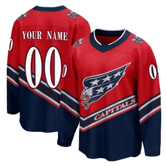 Youth Custom Washington Capitals 2020/21 Special Edition Jersey - Red Breakaway