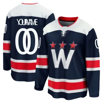Youth Custom Washington Capitals zied 2020/21 Alternate Premier Jersey - Navy Breakaway